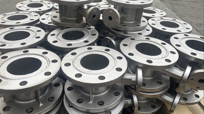 Stainless Steel Valves Bodies in LIWEI Warehouse